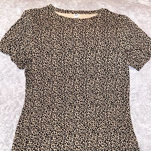 Cheetah print shirt